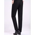 thumbnail image 4 of Pantalones De Traje De Pierna Recta Sin Pliegues Para Hombre, 4 of 8