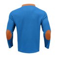 thumbnail image 5 of Qingpeng Men's Pullover Sweatshirt Tops V Neck Long Sleeve Fitness Workout Gym T Shirt Casual Slim Fit Shirts, 5 of 8