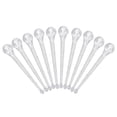 thumbnail image 1 of 2x 10 Piezas de plastica Gota de Lluvia Colgante Piezas de La Lámpara Colgantes Carámbanos Decoración Yuyangstore colgante de cristal de araña, 1 of 8