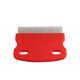 thumbnail image 1 of Stainless Steel Pet Comb for Cats and Dogs Fine Toothed Flea Grooming Brush for Dematting, Hair Removal & Pet Care, 1 of 1