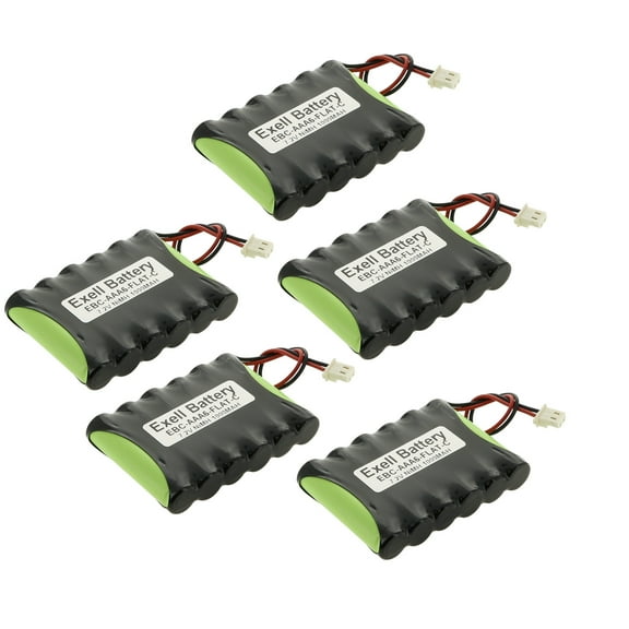 5x 7.2V 1000mAh NIMH w/Connector for 1:18 RC Car Racing HPI RS4 Micro Cars