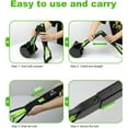 thumbnail image 6 of Foldable Pooper Scooper for Dogs, 60cm Long Handle, Heavy Duty Pet Waste Pick Up Tool with Teeth Grip and Double Spring – Portable and Compact Poop Scoop for Grass, Gravel, Dirt, 6 of 11