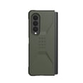 thumbnail image 4 of UAG Samsung Galaxy Z Fold3 5G (2021) Case Civilian Sleek Ultra-Thin Shock-Absorbent Protective Cover, Olive, 4 of 5