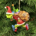thumbnail image 3 of Enesco Grinch by Jim Shore Grinch Tiptoeing Hanging Ornament, 3 of 3