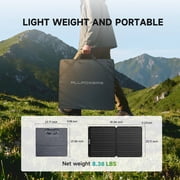 ALLPOWERS S2000PRO 2400W Solar Generator Kit with 100W Foldable Solar Panel, 1451Wh Portable Power Station with MPPT Fast Charging, Solar Charger for Home Backup, Camping, RV, Off-Grid