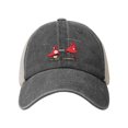 thumbnail image 2 of The Mascot For The Paris Olympics And Paralympics 2024 Cowboy Mesh Baseball Cap Deep Heather One Size, 2 of 5