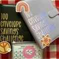 thumbnail image 3 of 100 Envelope Challenge Binder, Savings Challenges Sheets，Easy and Fun Way to Save $5,050, Budget Binder with Cash Envelopes, Savings Challenges Binder, Budget Planner Book for Budgeting, 3 of 7