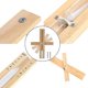 thumbnail image 3 of Sauna Sand Timer in Natural Wood with 2 Stainless Steel Screws, for Sauna, Steam Room, Showers, Bath, 15 Minutes, 3 of 3