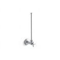 thumbnail image 4 of Kohler 7638-2MB 0.5 in. NPT Angle Supply with Stop & Cross Annealed Handle Vertical Tube - Vibrant Brushed Moderne Brass, 4 of 6