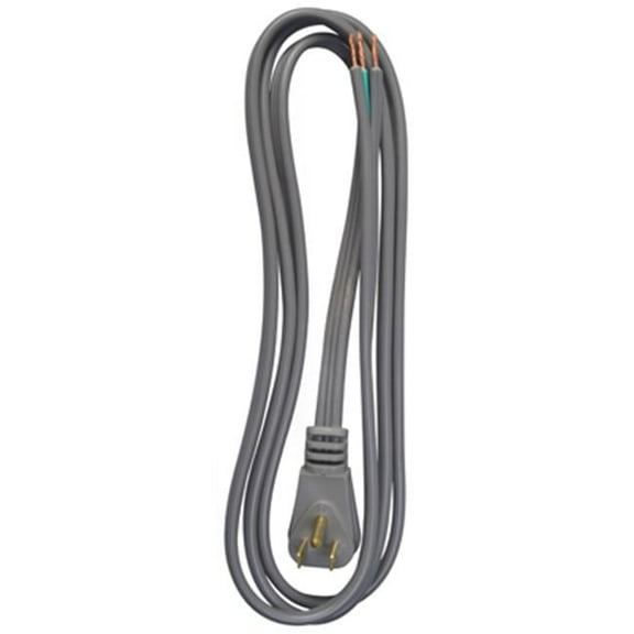 Master Electrician 09726ME 6-Feet Power Supply Replacement Cord, Gray