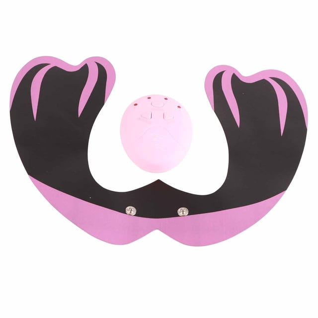 ATTOE Hip Trainer Sticker 6 Modes Muscle Strength Relieve Stiffness Buttock Lifting Trainer Black Pink-5759