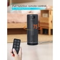 thumbnail image 3 of Torre oscilante cerámica Space Heater BLACK+DECKER BHTC209, 3 of 8