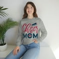 thumbnail image 4 of Cheer Mom Crewneck Sweatshirt Cheerleader Mom Sweatshirt, 4 of 5