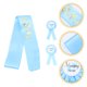 thumbnail image 4 of 1 Papá para ser insignia para mamá para que sea una insignia mamá para ser decoración de baby shower de faja, 4 of 6