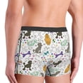 thumbnail image 3 of KLL Colorful Poodle Dog Men's Cotton Boxer Briefs Underwear-Small, 3 of 8