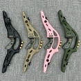 thumbnail image 3 of TBOW 19" ILF Recurve Bow Riser Handle Takedown Archery American Hunting Brass Weight（Military green）, 3 of 3