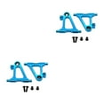 thumbnail image 3 of serony Upgraded RC Car Accessories Spare Parts 1 10 Truck TT02 Customized Replacement Rear Arm Front Lower Arm 2Set, 3 of 6