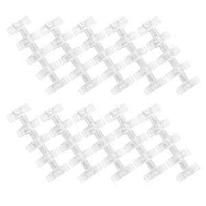EcoNesxp Rétro luxe sûr et fiable 20 packs de reliures à cinq trous relieurs segmentés en plastique de bureau créatif papeterie 20 packs de reliure à cinq trous reliures segmentées papeterie de bureau créative p