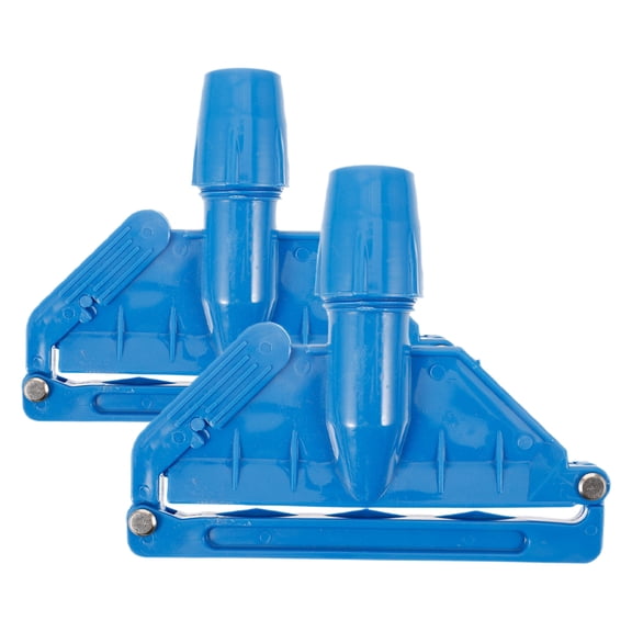 2pcs Heavy Duty Quick Release Mop Head Holder Replacement Clamps for Industrial Plastic Mop Handle