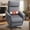 Gray, variant on OKUP Power Lift Recliner Chair, Soft Fabric Massage Chair with Heat for Small Elderly Adults, Gray