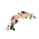 thumbnail image 1 of Injueey Guirnalda de puerta con botín de flores, colgante multicolor, regalo dulce Artificial exquisito, guirnaldas de pared lisas de 75cm Decoración del hogar champán 75cm Injueey  HA084034-01, 1 of 6