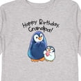 thumbnail image 4 of Inktastic Happy Birthday, Grandpa Cute Penguins Boys or Girls Long Sleeve Toddler T-Shirt, 4 of 5