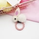 thumbnail image 4 of 6 coleteros elásticos de conejo para el pelo, accesorios para el pelo para niñas y bebés., 4 of 5
