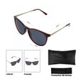 thumbnail image 4 of Lentes de Sol Levis Eyewear Mujer X13016 Outlook Marco Plástico Color Rojo con Filtro 100% UV, 4 of 5