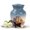 boat sunset blue, variant on MUKTIVE Boat Urns for Ashes for Women - Small Urn for Ashes Keepsake Mom - Blue Little Urns for Human Adult - 3 Inch Memorial Urn for Adult Mom
