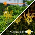 thumbnail image 3 of FloreceBien Luces solares de jardín decorativas al aire libre, luces solares de flores del atardecer al amanecer, luces solares de estaca de jardín impermeables IP65, luces de flores con energía, 3 of 7