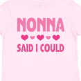 thumbnail image 4 of Inktastic Nonna Said I Could Funny Granddaughter Girls Toddler T-Shirt, 4 of 5