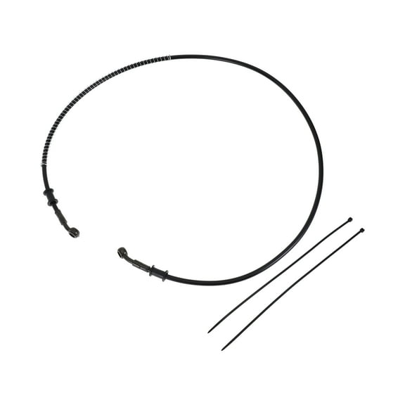 120cm Motorcycle Brake Clutch Oil Hose Line Cable Ties Motorcycle Hydraulic Brake Line for Motorcycles Dirt bikes ATV Black