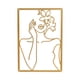 thumbnail image 1 of Arte de Pared Gloria Escultura de Pared Minimalista Cuerpo Femenino, 1 of 9