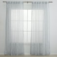 thumbnail image 2 of MoDRN Neo Luxury Embroidered Geo Curtain Panel Pair, 2 of 8
