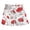 Red Mushrooms Pattern, variant on Kids' Beach Pants Comfortable Swim Trunks Tie-dye Daisies Shorts for Pool Vacation and Lounge Wear 2T