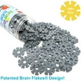 thumbnail image 3 of Brain Flakes Tube-Go - Grey (150pcs), 3 of 8