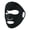 Black, variant on Summer Protection Face Mask for Women, Breathable Full Face Sun Shield, Lightweight Cooling Fabric for Running Cycling Outdoor Sports