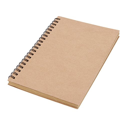 Retro Thick Blank Paper Notebook Notepad Journal Diary Sketchbook Book LP 