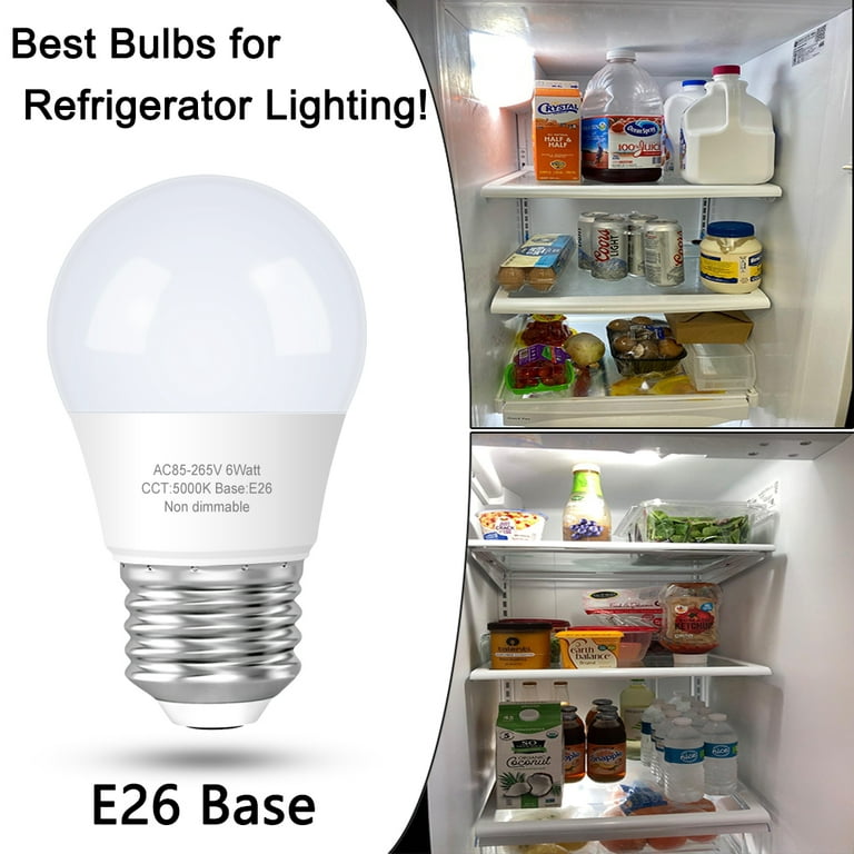 GE Light Bulb Refrigerator LED Daylight Non Dimmable 40 Watts A15