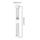 thumbnail image 2 of Correa de repuesto de acero inoxidable sólido compatible con Samsung Galaxy Watch5, correa de reloj de metal., 2 of 12