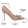 thumbnail image 3 of Journee Collection Womens Marcie Tru Comfort Foam Mid Heel Pointed Toe Pumps, 3 of 7