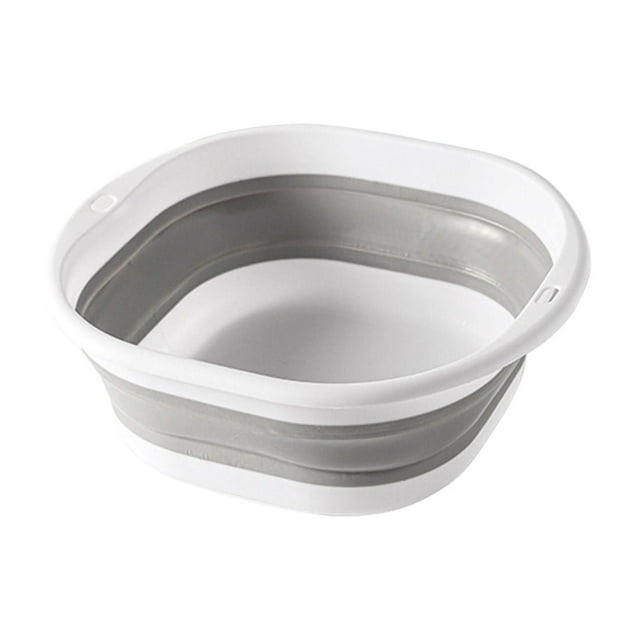 SDNall Foot Bath with Heat, Massage Foot Bath Bucket Foldable Large Household Simples Foot Bath Bucket Portable Footbath Retractable