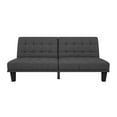 DHP Dexter Futon and Recliner Lounger, Multifunctional Sofa, Quick