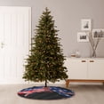 thumbnail image 6 of Sikiie Shark With USA Flag Nativity Christmas Tree Skirt, Jesus Christian Winter Holiday Tree Mat Decoration(30-48IN)36", 6 of 6