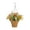 A, variant on Artificial Hanging Flowers with Basket,Fake Blossoms for Indoor Outdoor Decor in Spring Summer Garden Porch Patio,Hanging Plant Decor,A,1PC
