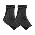 thumbnail image 1 of Minnieouse Tobillera Calcetines deportivos antideslizantes Compresión transpirable Protección Unisex Fitness Recuperación de lesiones Soporte Accesorios de calzado negro gris METRO, 1 of 6