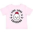 thumbnail image 3 of Inktastic Live Love Chickens Boys or Girls Toddler T-Shirt, 3 of 5