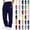 Navy, variant on Men's Plus Size Fleece Joggers Drawstring Elastic Waist Sweatpants with Pockets, M-XXXL,2XL,Army GreenA