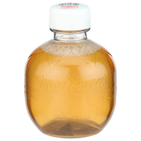 Martinelli's Plastic Apple Juice 10 fl oz (Pack Of 9)