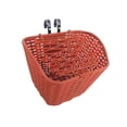 thumbnail image 4 of Portador de canasta de bicicletas conveniente para instalar una caja de transporte de cesta de almacenamiento ligero para la mayoría de Marrón, 4 of 8